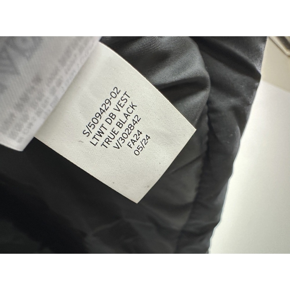 NWT Gap ColdControl Relaxed Puffer Vest Black Men's Size XL Ripstop Waterproof - Picture 5 of 10